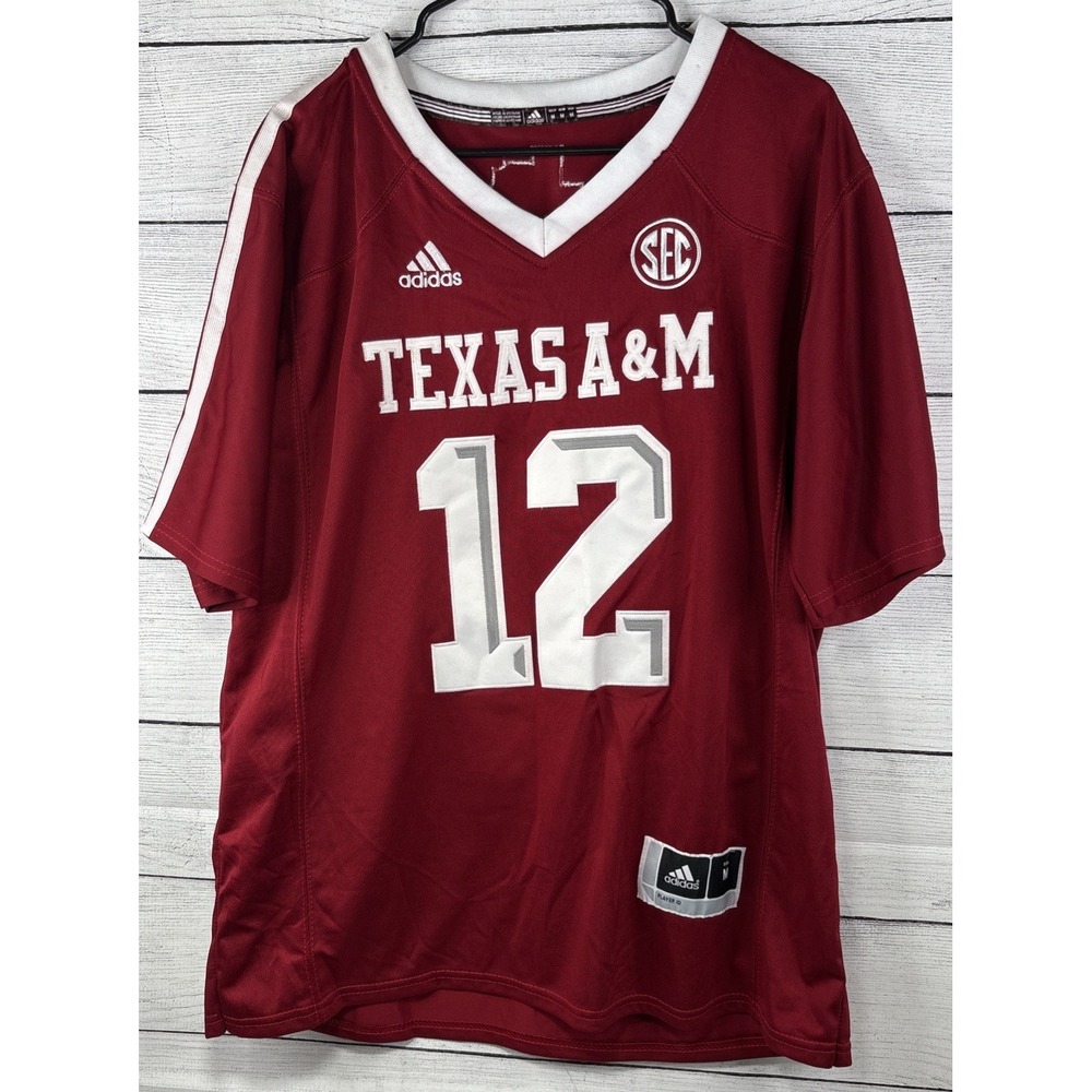Embroidered Adidas Texas A&M University "Choate" Football‎ Jersey Medium - Picture 2 of 4